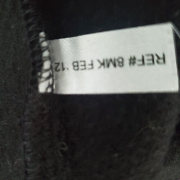 Genuine Stuff Notre Dame Full-Zip Jacket Men's Large Black Embroidered Logo Nice - Picture 7 of 13